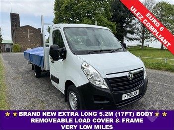 2018 VAUXHALL MOVANO Used Dropside Flatbed Vans for sale