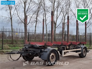 2014 PAVIC HTA 18 2 AXLES HOLZTRANSPORT WOOD SAF Used Timber Trailers for sale
