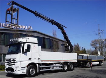 2017 MERCEDES-BENZ AROCS 2545 Used Crane Trucks for sale