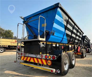 2022 PARAMOUNT 40 CUBE SIDE TIPPER LINK Used Tipper Trailers for sale