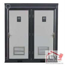 NEW BASTONE 110V PORTABLE TOILETS W/ DOUBLE STALLS Used Other upcoming auctions