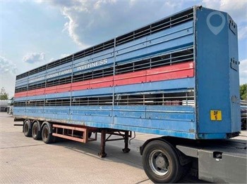 1992 PLOWMAN TRAILER Used Livestock Trailers for sale