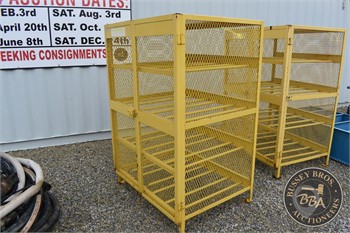 PROPANE CYLINDER CAGE Used Racks / Shelves Shop / Warehouse upcoming auctions