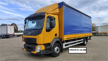 2019 VOLVO FL280 Used Curtain Side Trucks for sale