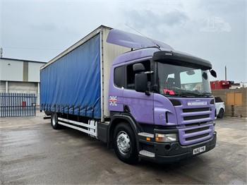 2010 SCANIA P230 Used Curtain Side Trucks for sale