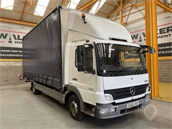 2010 MERCEDES-BENZ ATEGO 816 Used Curtain Side Trucks for sale