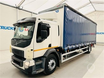 2015 VOLVO FE280 Used Curtain Side Trucks for sale
