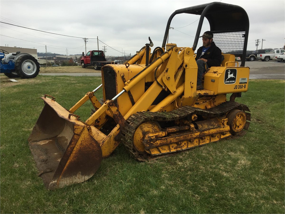 Deere 350b Crawler Loaders For Auction At