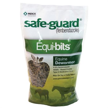 MERCK ANIMAL HEALTH SAFE-GUARD EQUI BITS 1.25# New Other for sale