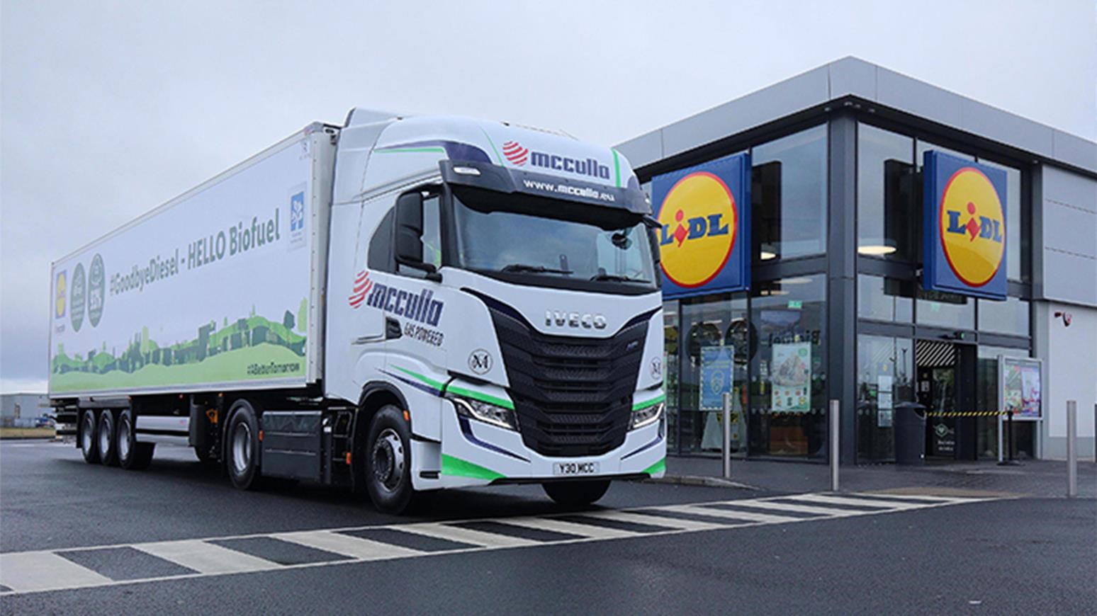 McCulla Ireland’s New Waste-To-Energy Transport Loop Closed By IVECO S-WAY NP CNG Trucks Powered By Food Waste
