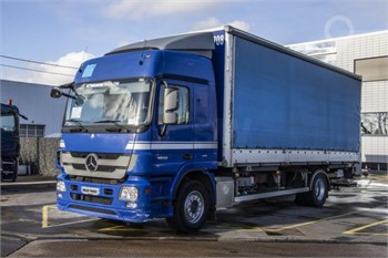 2011 MERCEDES-BENZ ACTROS 1836 Used Curtain Side Trucks for sale