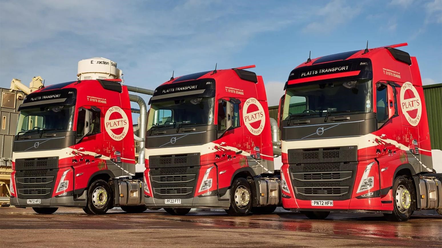 Platts Transport Drivers Favour Fuel-Efficient Volvo FH 500 With I-Save