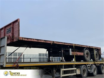 2003 KWB P-382 + 2 AXLE Used Standard Flatbed Trailers for sale