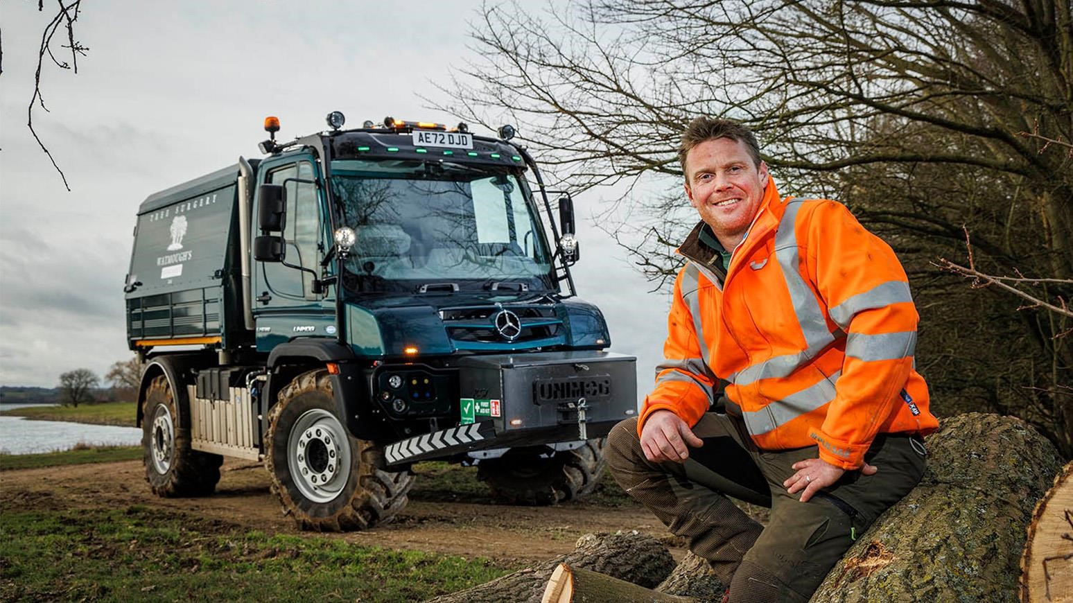 Watmough’s Forestry Of Melton Mowbray Acquires 2nd Mercedes-Benz Unimog
