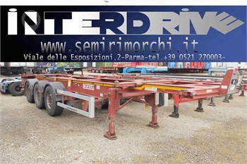 2011 CHIAVETTA SEMIRIMORCHIO PORTACONTAINER 20-30-TANK ADR CHIAVE Used Skeletal Trailers for sale