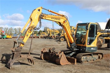 2018 HYUNDAI ROBEX 60CR-9 Used Tracked Excavators for sale
