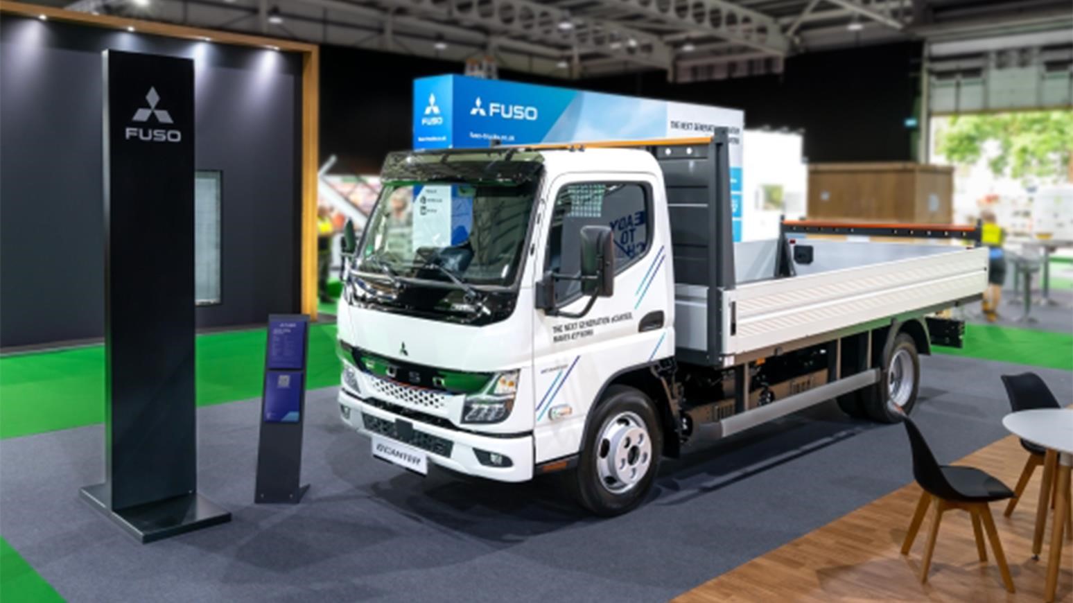 Next Generation Fuso eCanter Sparks Positive Reaction At Road Transport Expo