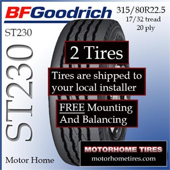 BF 315/80R22.5 New Tyres Truck / Trailer Components for sale