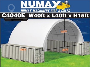 2023 CONTAINER SHELTER CONTAINER SHELTER 40FT X 40FT, WITH END WALL New Storage Buildings for sale