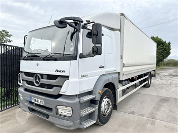 2014 MERCEDES-BENZ ATEGO 1824 Used Box Trucks for sale