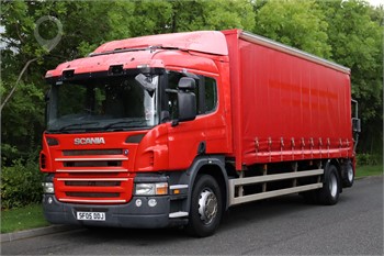 2005 SCANIA P310 Used Curtain Side Trucks for sale