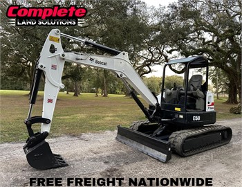 2014 BOBCAT E50 Used Mini (up to 12,000 lbs) Excavators for sale