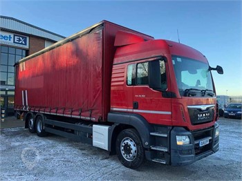 2016 MAN TGS 18.400 Used Curtain Side Trucks for sale