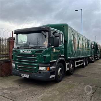 2012 SCANIA P320 Used Curtain Side Trucks for sale