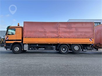 2002 MERCEDES-BENZ ACTROS 2531 Used Curtain Side Trucks for sale