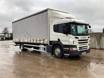 2017 SCANIA P250 Used Curtain Side Trucks for sale