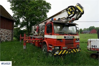 1986 SCANIA 92H Used Box Trucks for sale