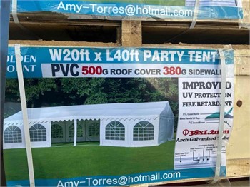 GOLDEN MOUNT 20'X40' PARTY TENT New Other upcoming auctions