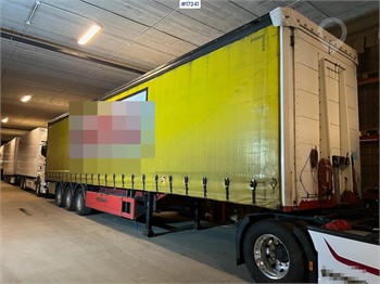 2015 NORDIC 34.93 m x 647.7 cm Used Curtain Side Trailers for sale