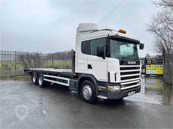1999 SCANIA P124L360 Used Beavertail Trucks for sale
