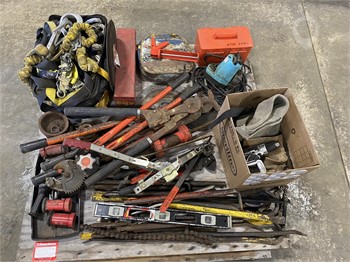 ASSORTED HAND TOOLS ON PALLET Used Mixed Tools Tools/Hand held items upcoming auctions