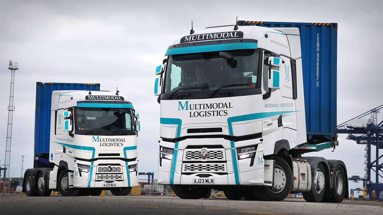 Multimodal Logistics Adds 5 Renault T480 High Tractor Units To UK Container Haulage Fleet