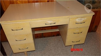 BLONDE DESK & CHAIR Used Desks / Home Office Furniture upcoming auctions