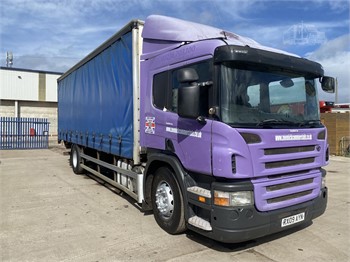 2012 SCANIA P230 Used Curtain Side Trucks for sale