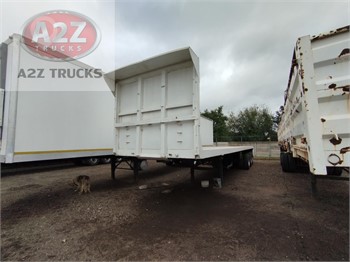 1990 POOLE TRI AXLE Used Standard Flatbed Trailers for sale