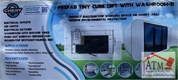 NEW PREFAB 13' CUBE HOUSE W/ BATHROOM Used Other upcoming auctions