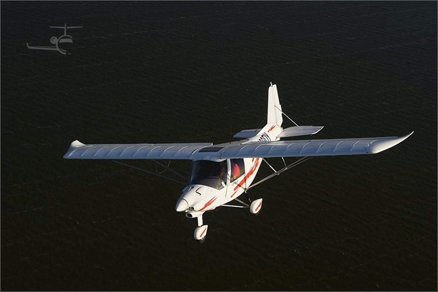 IKARUS C42 plane with aviation-grade RVS, during testing.
