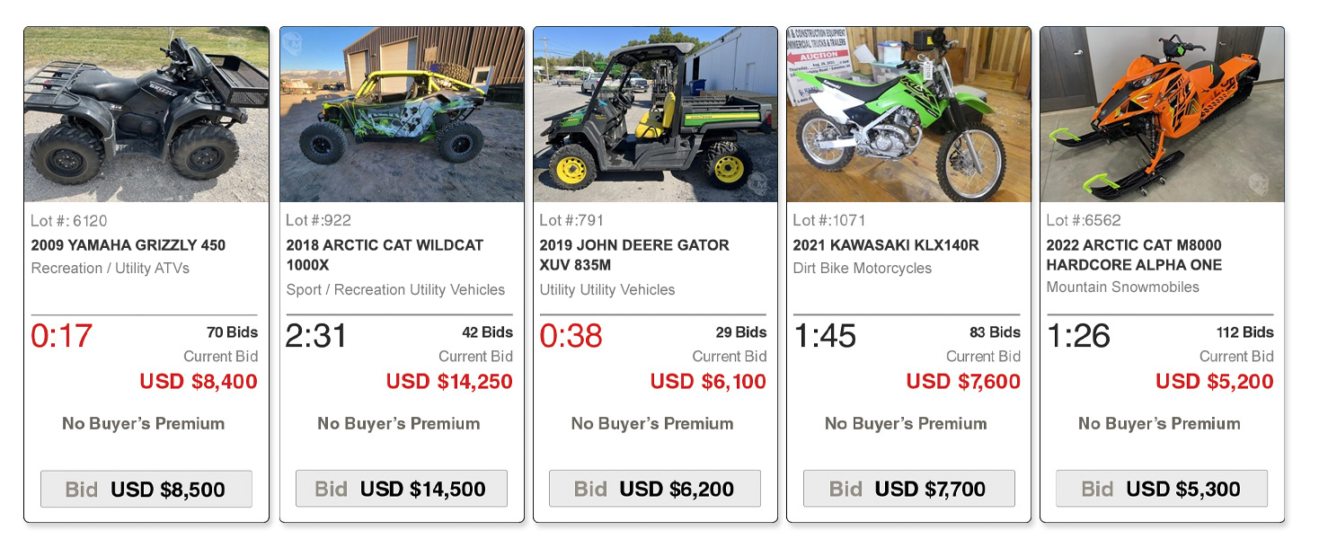 Auction Equipment
