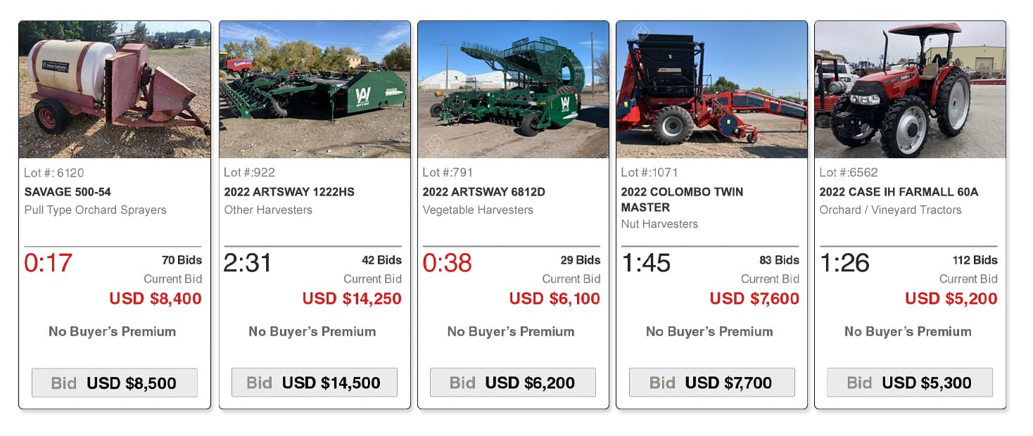 Auction Equipment