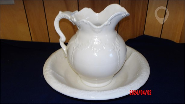 PITCHER & WASHBASIN Used Other Antiques for sale