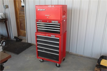 Sold at Auction: Tool box and variety of tools
