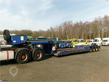 2006 FAYMONVILLE 4-AXLE LOWBED TRAILER 110T STBZ-4VA Used Low Loader Trailers for sale