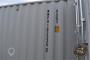 2024 MMS INDUSTRIAL 40FT Used Storage Buildings upcoming auctions