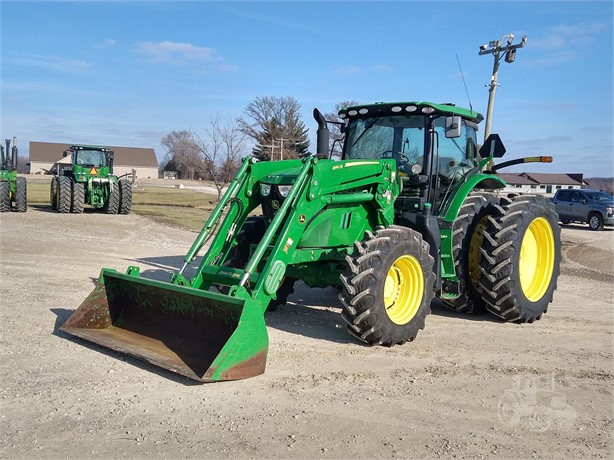 2015 JOHN DEERE 6195R Used 175 HP to 299 HP Tractors for sale