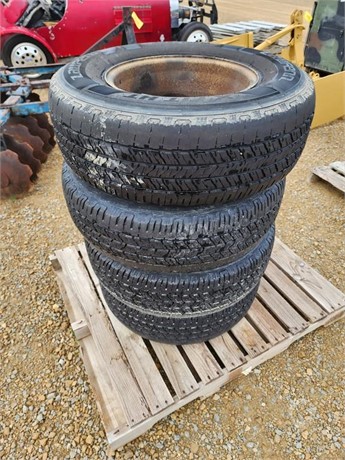 TIRES & RIMS 245/75R15 Used Tyres Truck / Trailer Components auction results