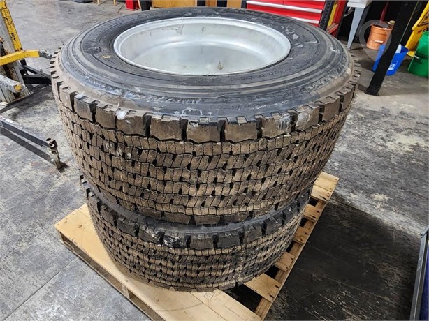 MICHELIN 445/50R22.5 SUPER SINGLES & RIMS Used Tyres Truck / Trailer Components auction results